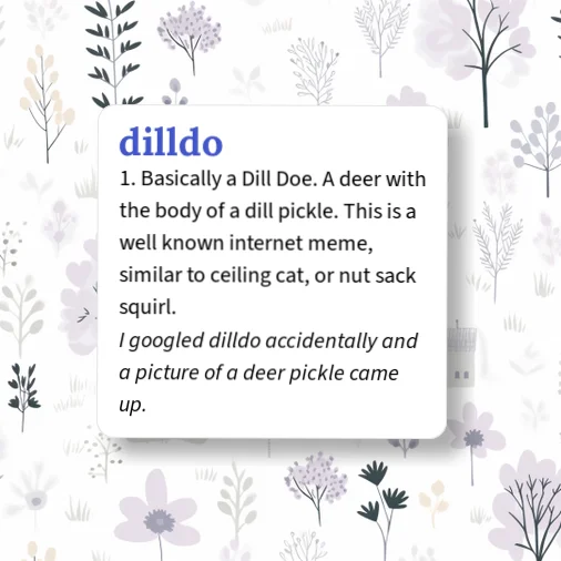 Dildlo Tutorial Urban Dictionary: dilldo