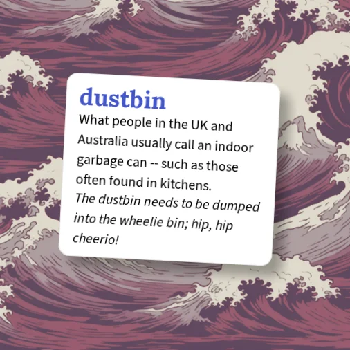 Urban Dictionary: dustbin
