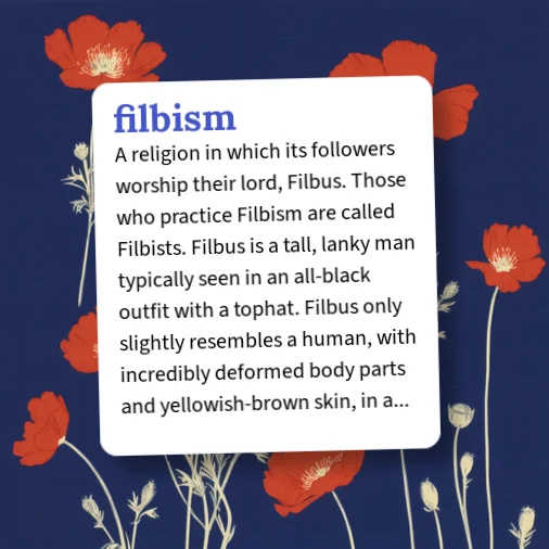 Filbus Ritual Urban Dictionary: filbism
