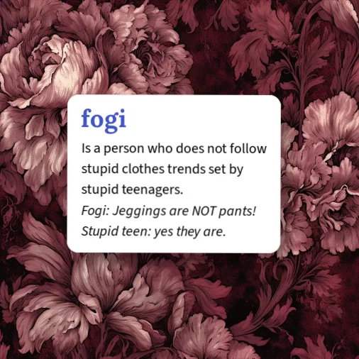 Fogi R Urban Dictionary: fogi