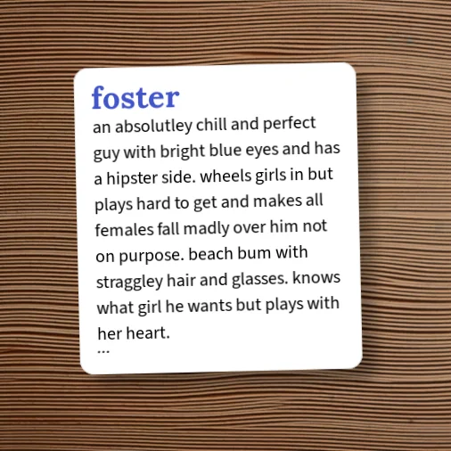 Dictionary Foster Urban Dictionary: foster