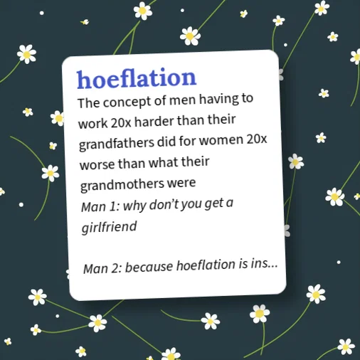 Hoeflation Urban Dictionary: hoeflation
