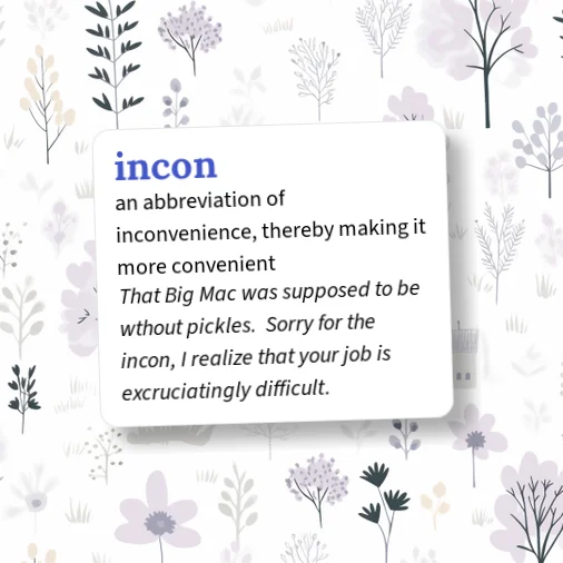 Incon Inhabit Urban Dictionary: incon