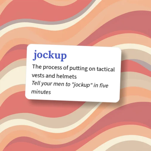 Dictionary Move Urban Dictionary: jockup