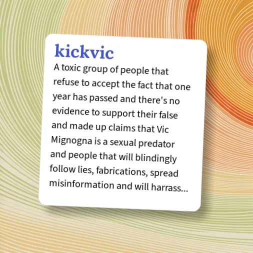 Kickvic Urban Dictionary: kickvic