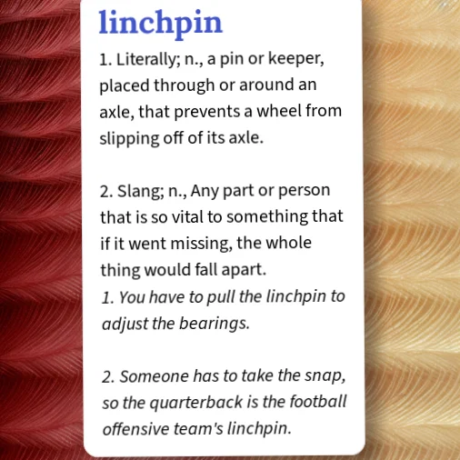 Urban Dictionary: linchpin