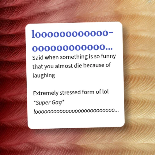 Looooooooooooooooooool Urban Dictionary: looooooooooooooooooooool