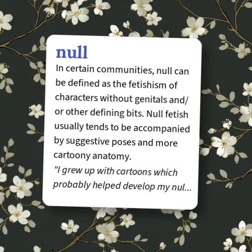 Null In English Urban Dictionary: NULL