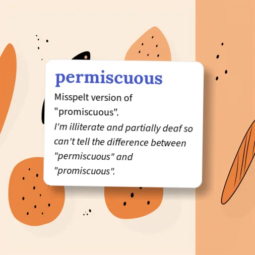 Promiscuity Examples Urban Dictionary: permiscuous