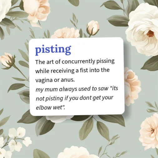 Pisting Urban Dictionary: pisting