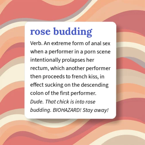 Urban Dictionary: rose budding Urban Dictionary: rose budding