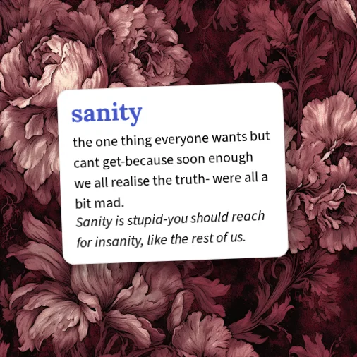 Sanity Example Urban Dictionary: sanity