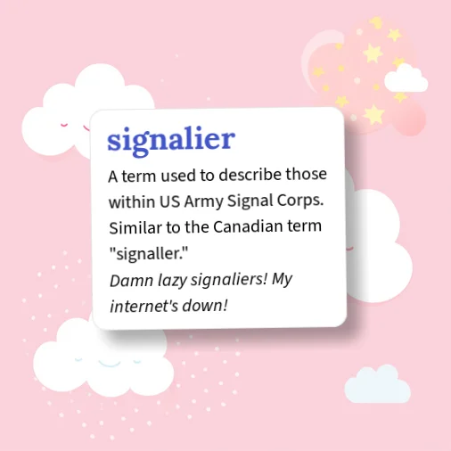 Urban Dictionary: signalis