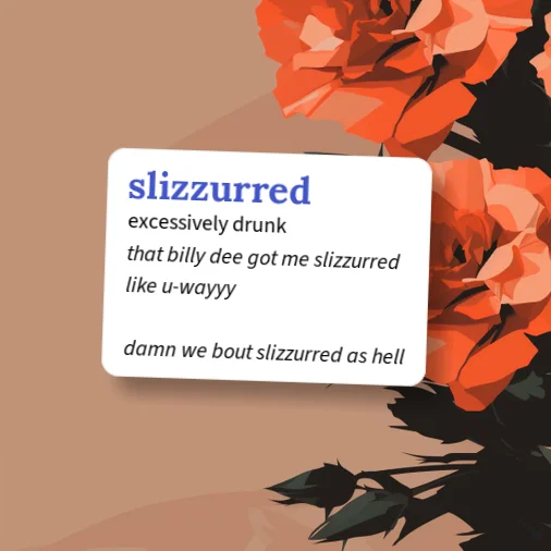Slizzered Urban Dictionary: slizzurred