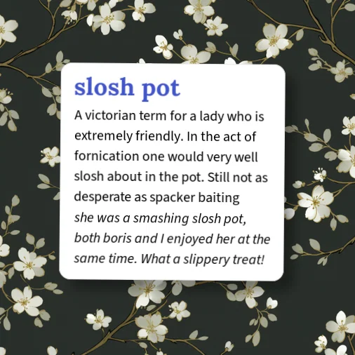 Slosh Examples Urban Dictionary: slosh-pot