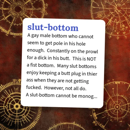 Urban Dictionary: slut-bottom Urban Dictionary: slut-bottom