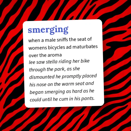 Snerging Urban Dictionary: smerging