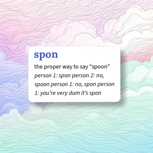 Spon Example Urban Dictionary: spon
