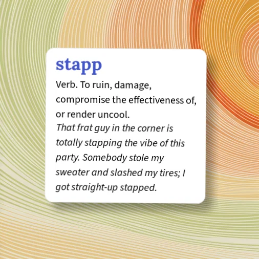Stapap Urban Dictionary: stapp