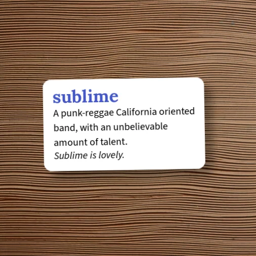 Urban Dictionary: sublime,