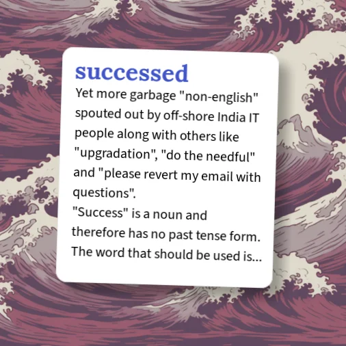 Urban Dictionary: successed