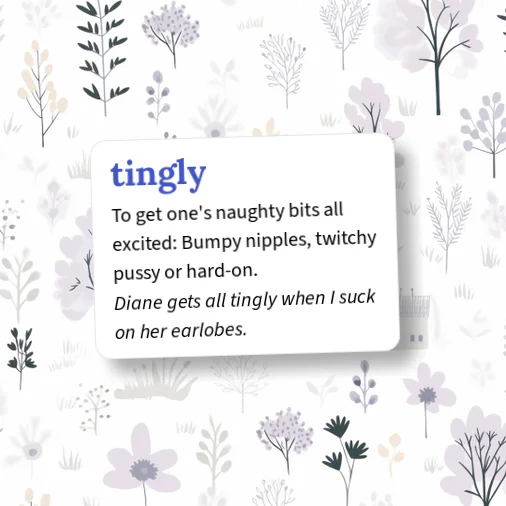 Tingly Zingly Urban Dictionary: tingly