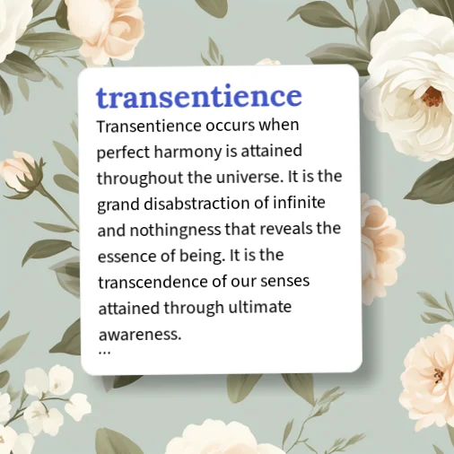 Transcience Meaning Urban Dictionary: transentience