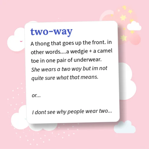 Urban Dictionary: two-way