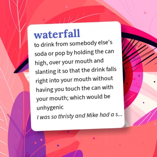 Dictionary Waterfall Urban Dictionary: waterfall